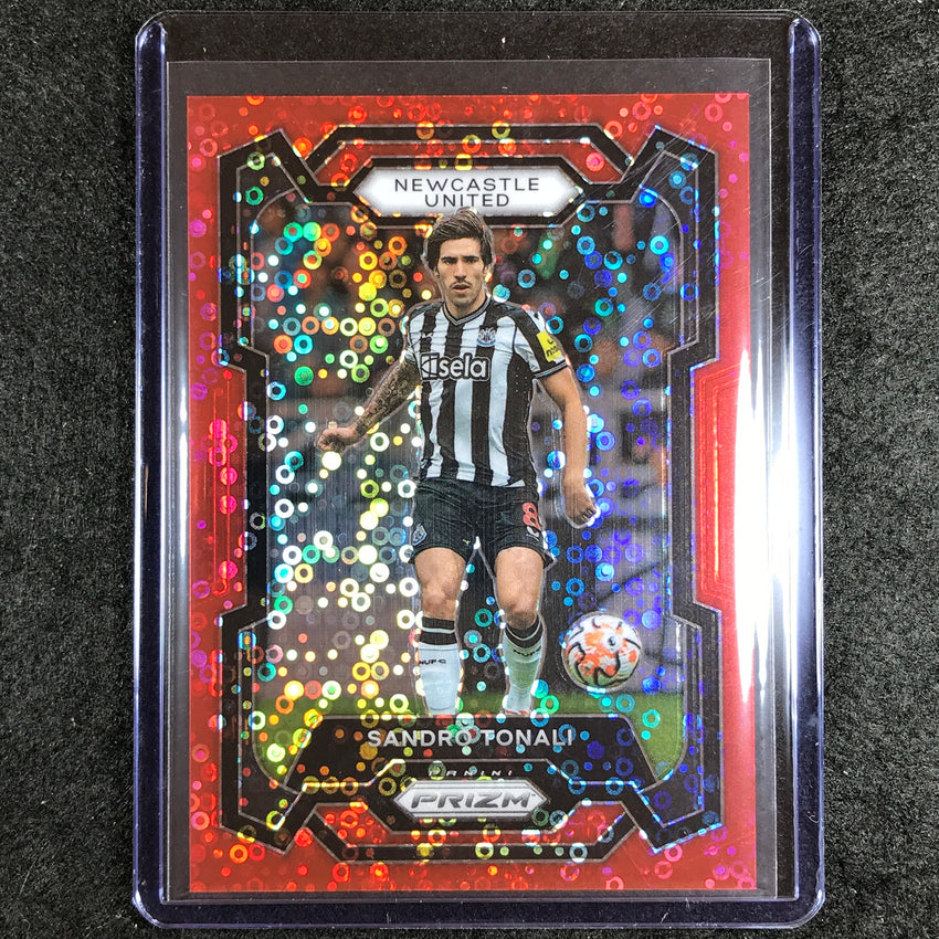 2023-24 Prizm Epl Sandro Tonali Breakaway Red 33/49 #59