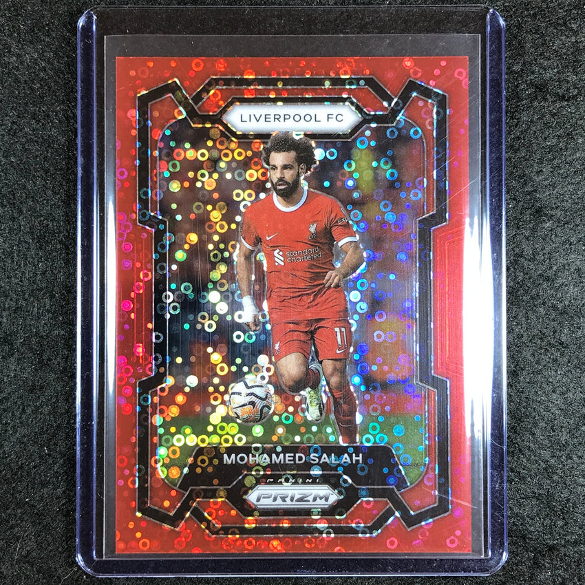 2023-24 Prizm Epl Mohamed Salah Breakaway Red 11/49 No 73