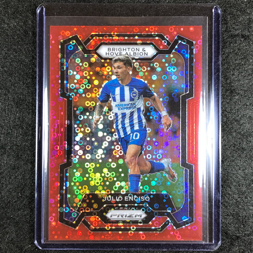 2023-24 Prizm Epl Julio Enciso Breakaway Red 46/49 #93