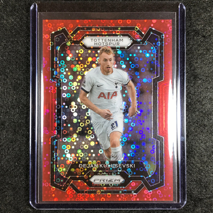 2023-24 Prizm Epl Dejan Kulusevski Breakaway Red 45/49 #137
