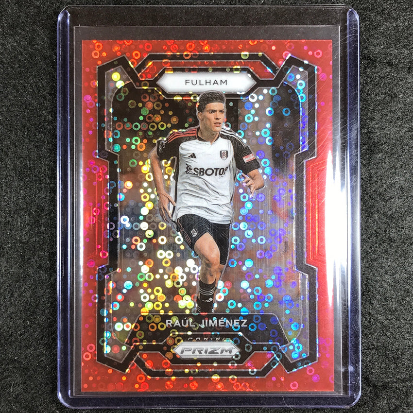 2023-24 Prizm Epl Raul Jimenez Breakaway Red 22/49 #163
