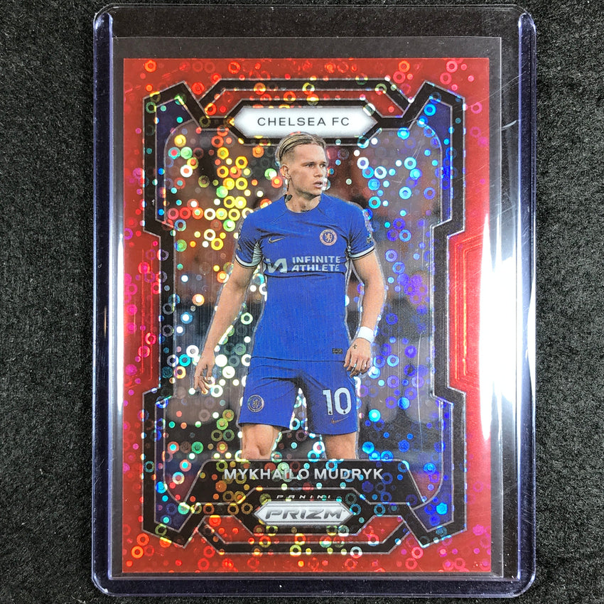 2023-24 Prizm Epl Mykhailo Mudryk Breakaway Red 46/49 #186