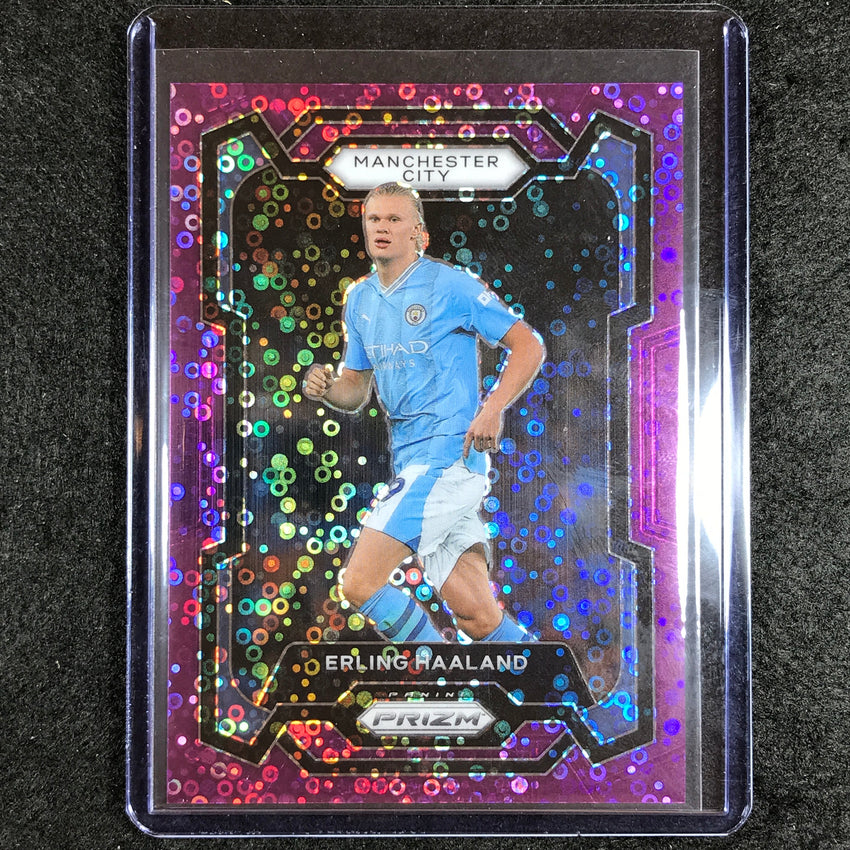 2023-24 Prizm Epl Erling Haaland Breakaway Purple 23/25 #3