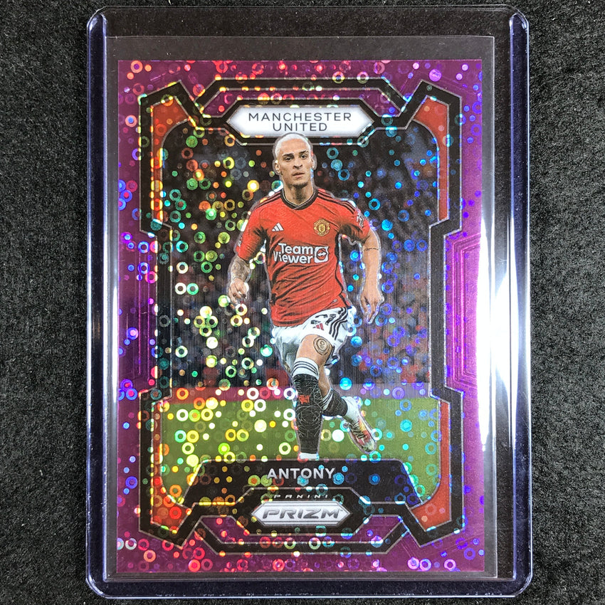 2023-24 Prizm Epl Antony Breakaway Purple 16/25 #37