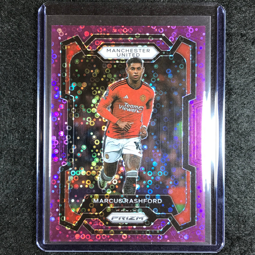 2023-24 Prizm Epl Marcus Rashford Breakaway Purple 2/25 #45