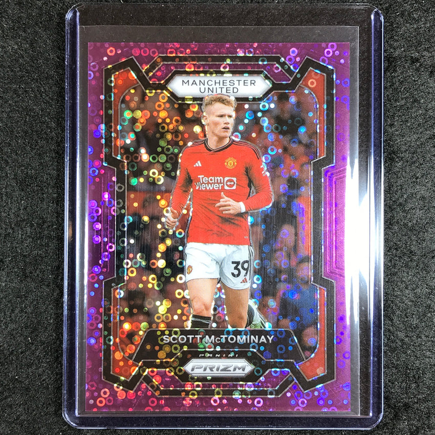 2023-24 Prizm Epl Scott Mctominay Breakaway Purple 14/25 #48