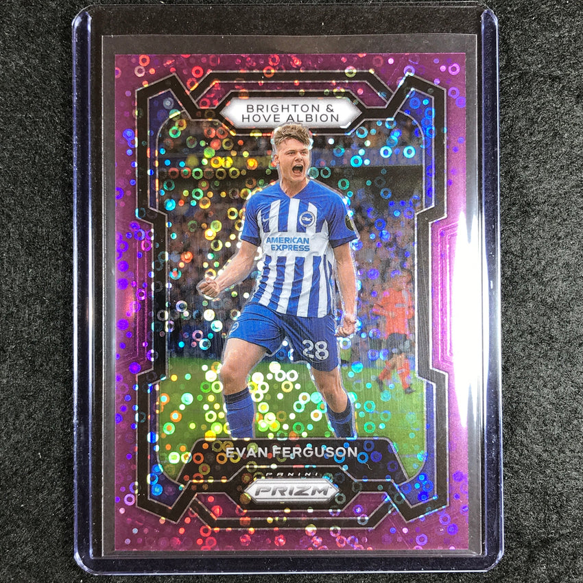 2023-24 Prizm Epl Evan Ferguson Breakaway Purple 23/25 #101