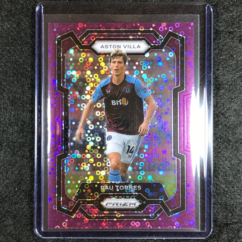2023-24 Prizm Epl Pau Torres Breakaway Purple 11/25 #119