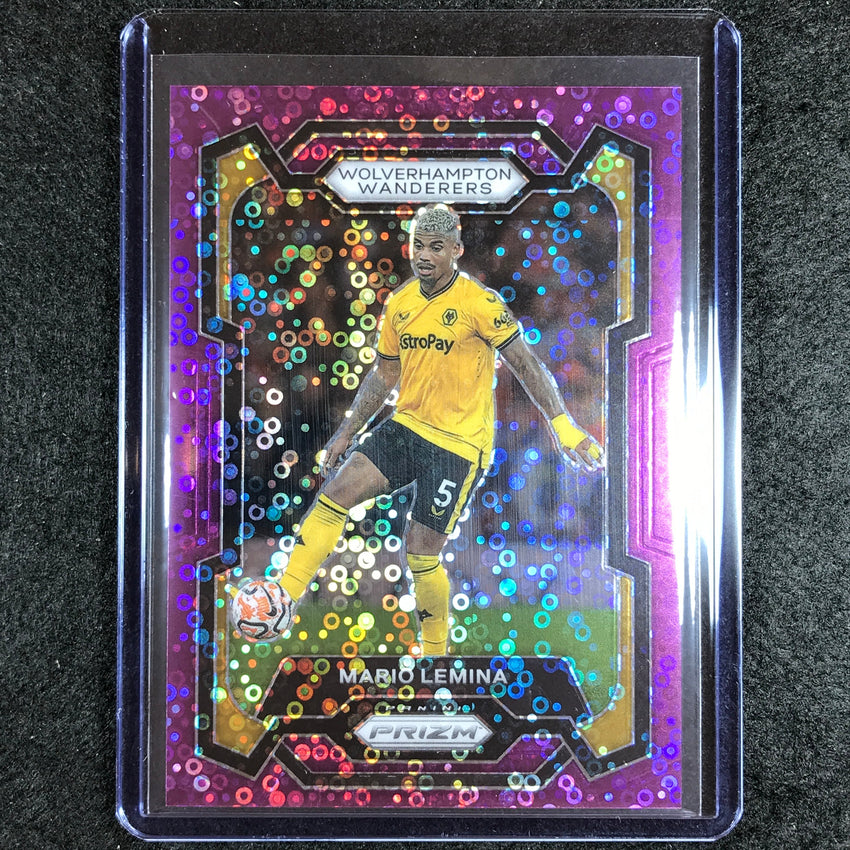 2023-24 Prizm Epl Mario Lemina Breakaway Purple 17/25 #211