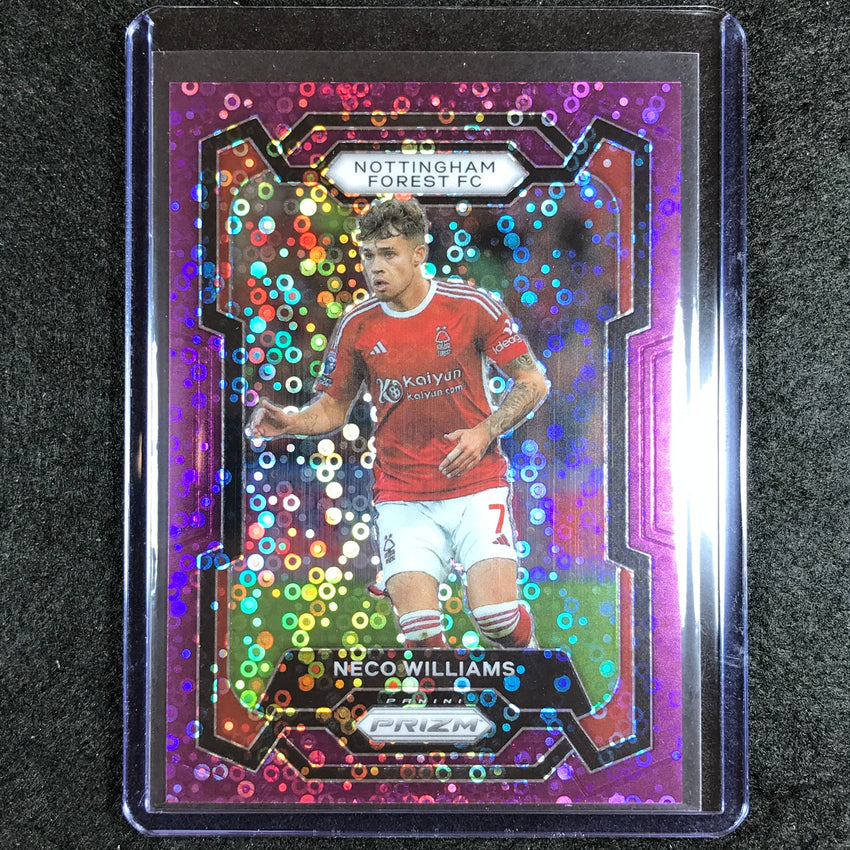 2023-24 Prizm Epl Neco Williams Breakaway Purple 20/25 #247