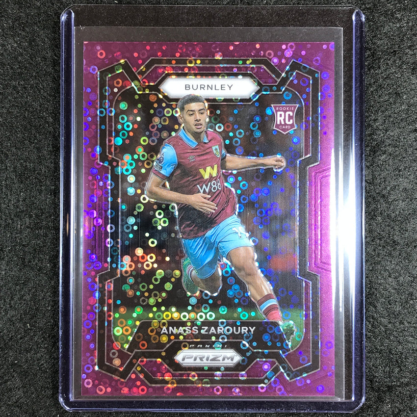 2023-24 Prizm Epl Anass Zaroury Rookie Breakaway Purple 5/25 #273
