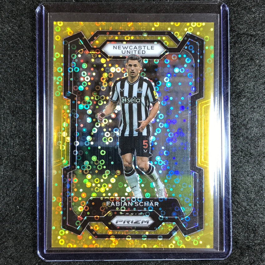 2023-24 Prizm Epl Fabian Schar Breakaway Gold 2/10 #57