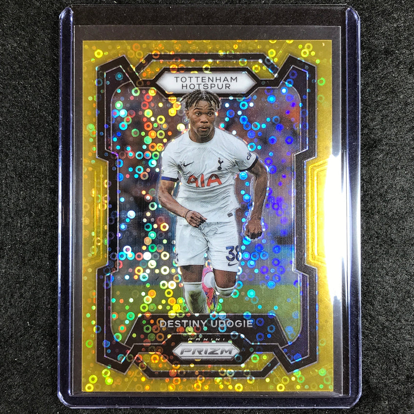 2023-24 Prizm Epl Destiny Udogie Breakaway Gold 10/10 No 133
