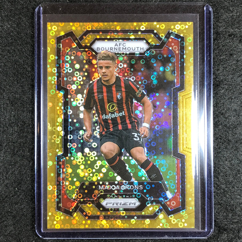 2023-24 Prizm Epl Max Aarons Breakaway Gold 3/10 #233