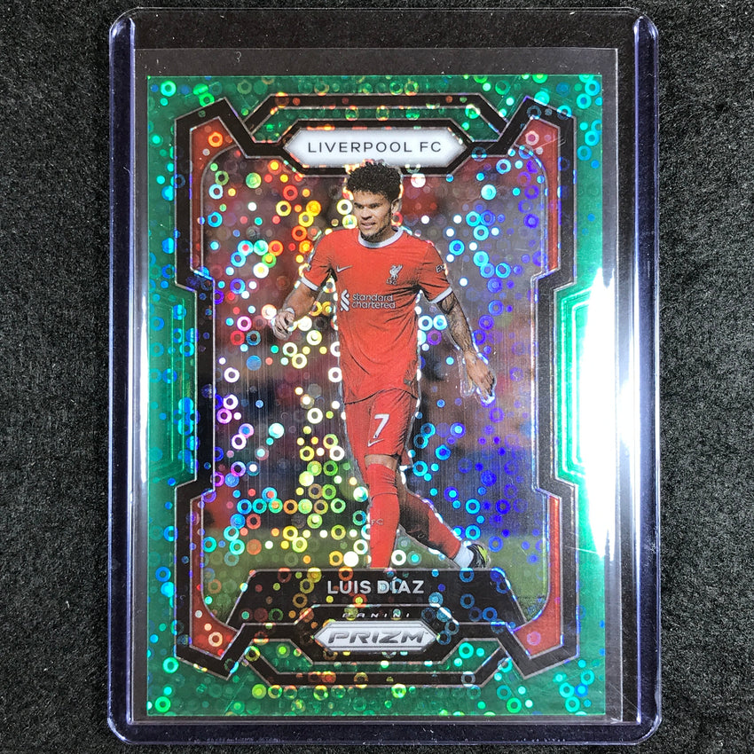 2023-24 Prizm Epl Luis Diaz Breakaway Green 5/5 No 76