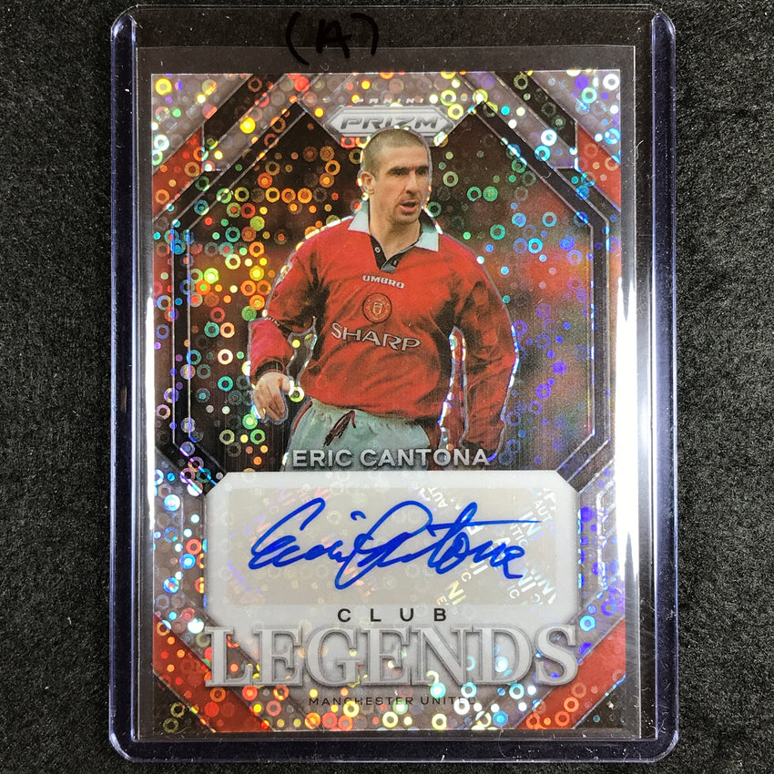 2023-24 Prizm Epl Eric Cantona Club Legends Auto Breakaway No Ec A