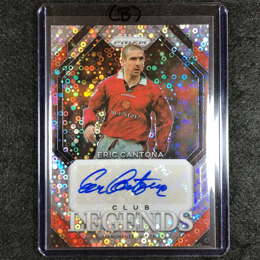 2023-24 Prizm Epl Eric Cantona Club Legends Auto Breakaway No Ec B