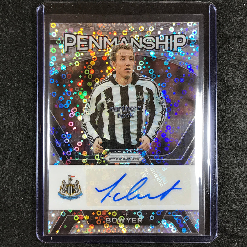 2023-24 Prizm Epl Lee Bowyer Penmanship Auto Breakaway #Lb