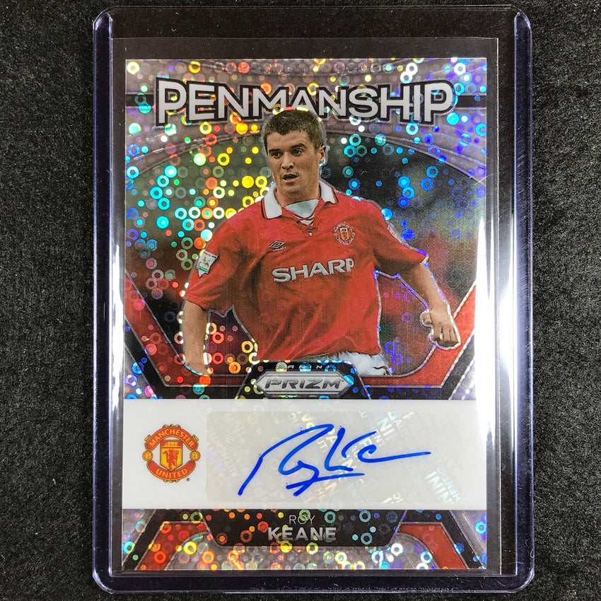 2023-24 Prizm Epl Roy Keane Penmanship Auto Breakaway #Rk
