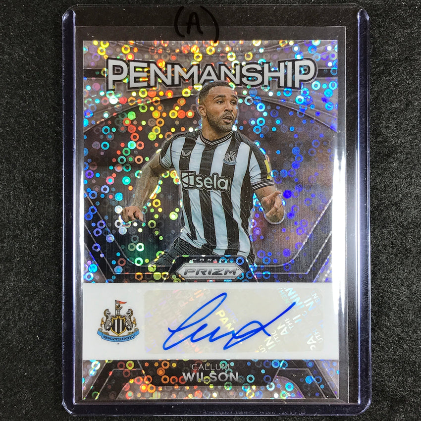 2023-24 Prizm EPL CALLUM WILSON Penmanship Auto Breakaway #CW (A)