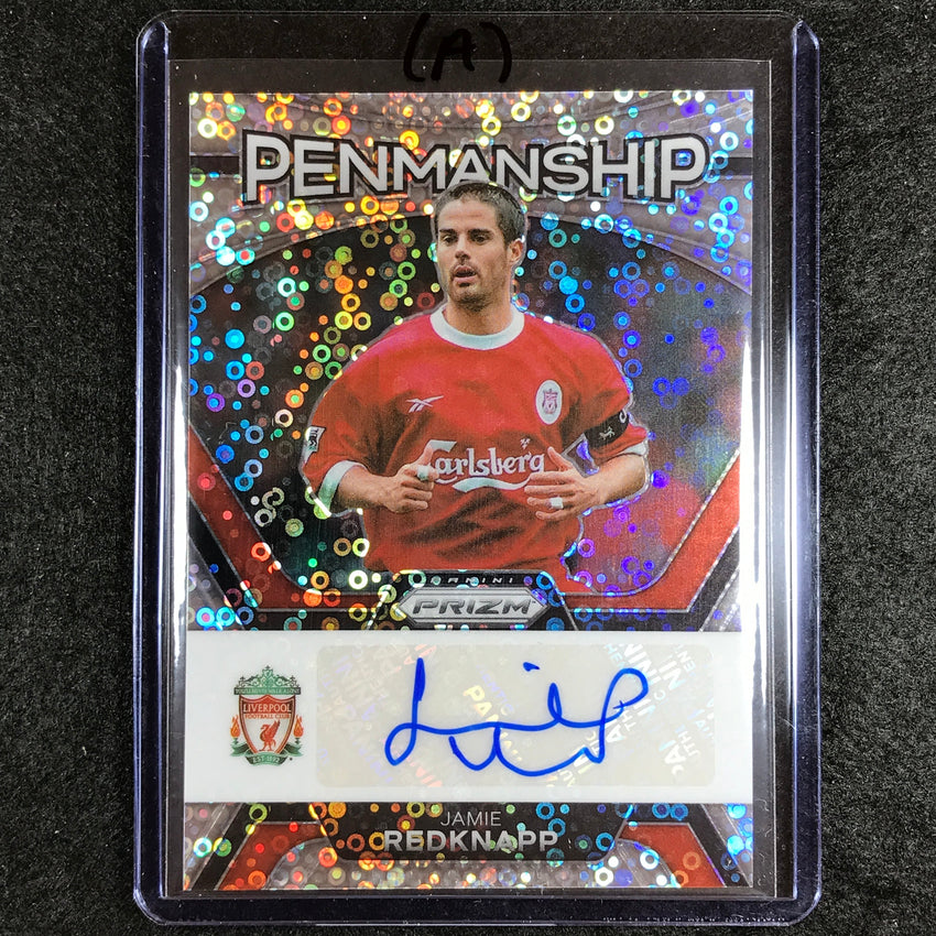 2023-24 Prizm Epl Jamie Redknapp Penmanship Auto Breakaway No Jr A