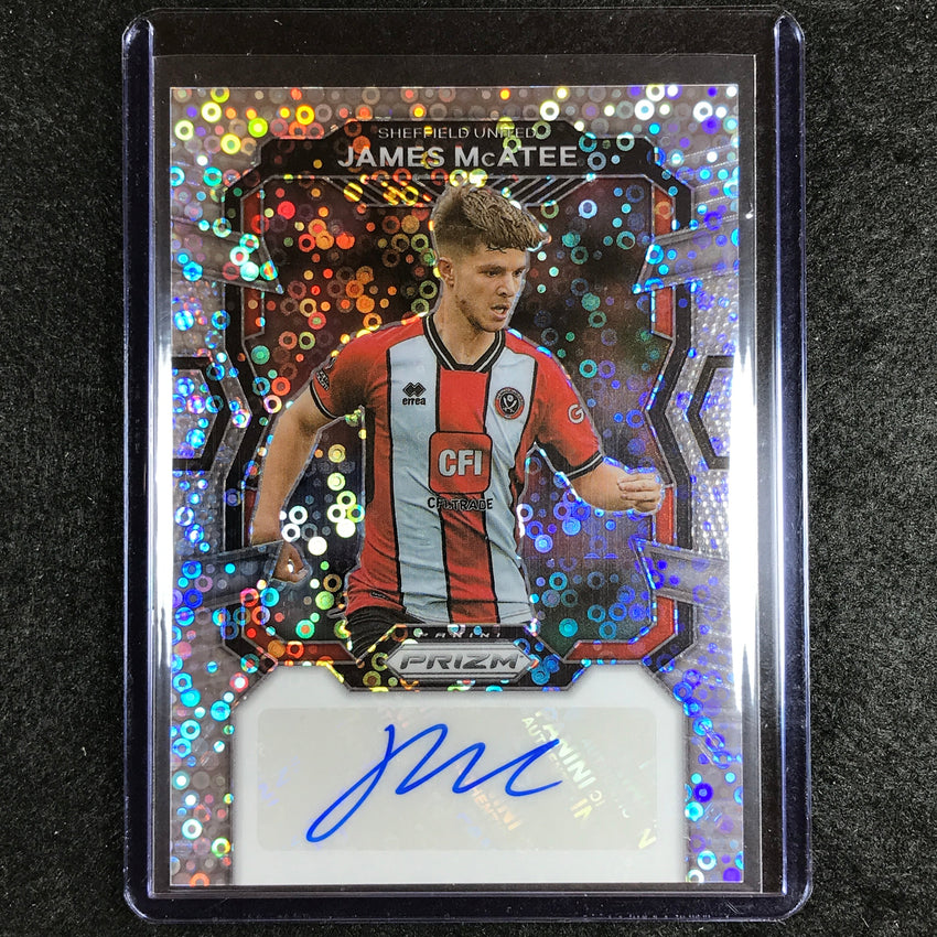 2023-24 Prizm Epl James Mcatee Signatures Auto Breakaway #Jm