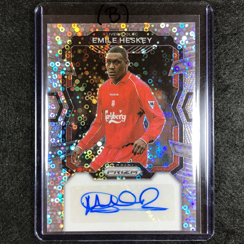 2023-24 Prizm Epl Emile Heskey Signatures Auto Breakaway No Eh B