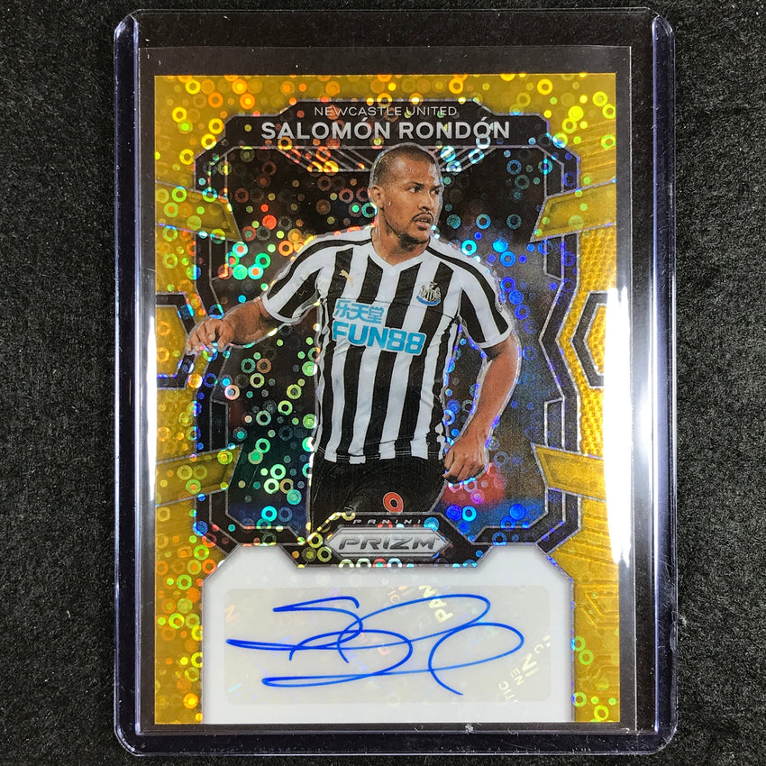 2023-24 Prizm Epl Salomon Rondon Signatures Auto Breakaway Gold 1/10