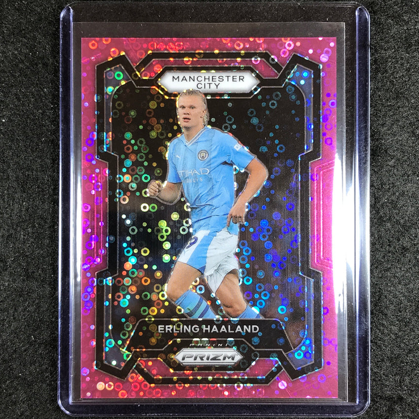 2023-24 Prizm Epl Erling Haaland Breakaway Pink 45/149 No 3