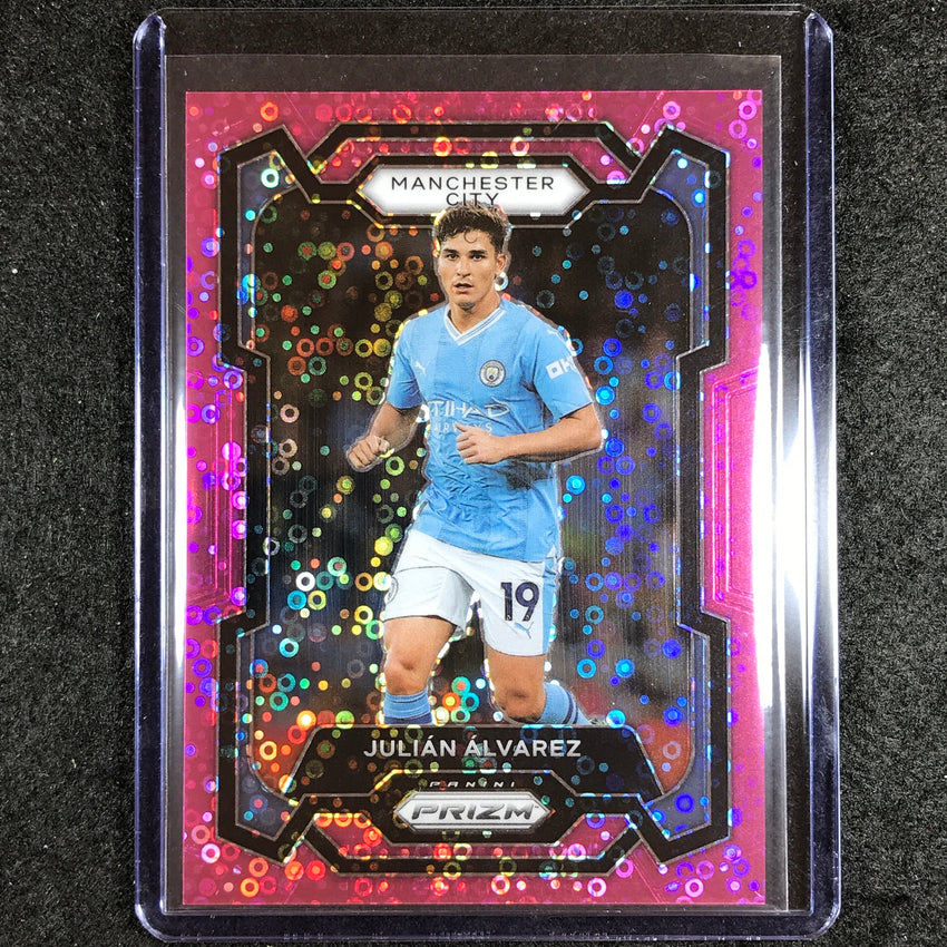 2023-24 Prizm Epl Julian Alvarez Breakaway Pink 61/149 #4