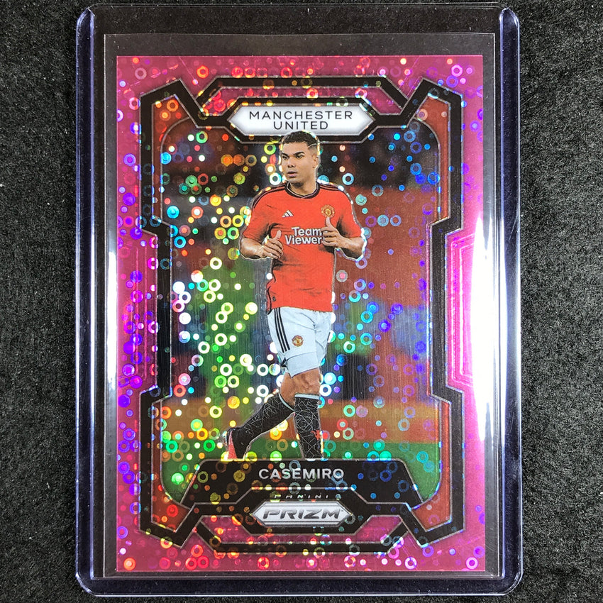 2023-24 Prizm Epl Casemiro Breakaway Pink 49/149 #42
