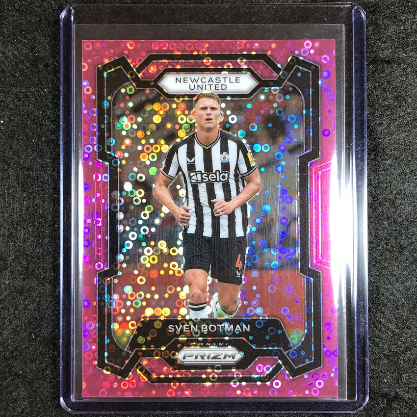 2023-24 Prizm Epl Sven Botman Breakaway Pink 72/149 #56