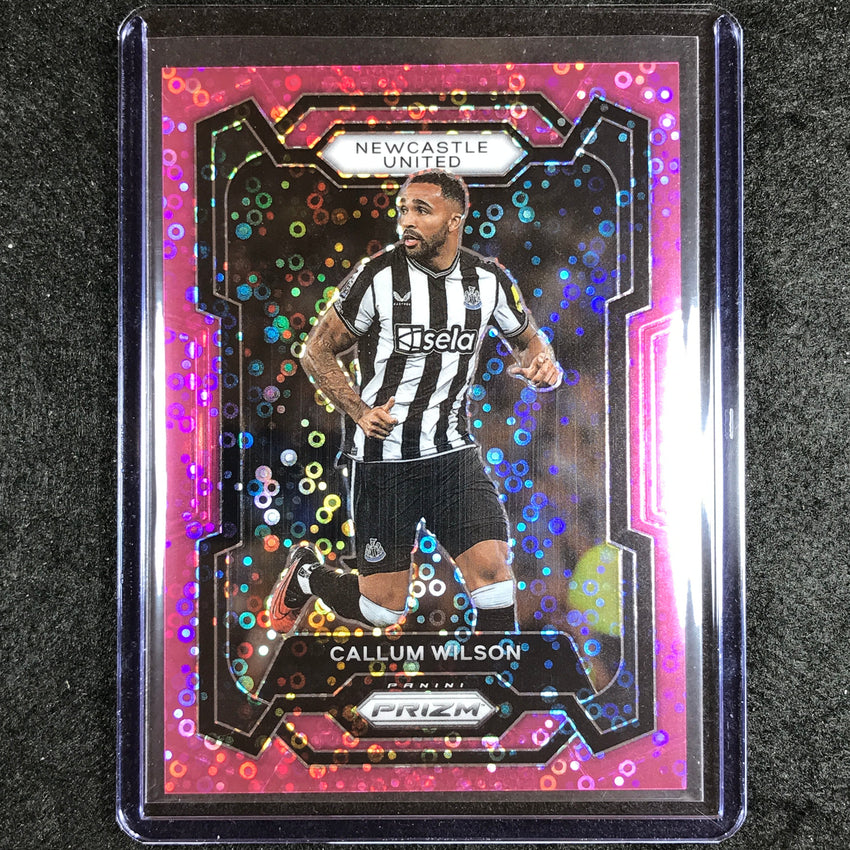 2023-24 Prizm Epl Callum Wilson Breakaway Pink 66/149 #70