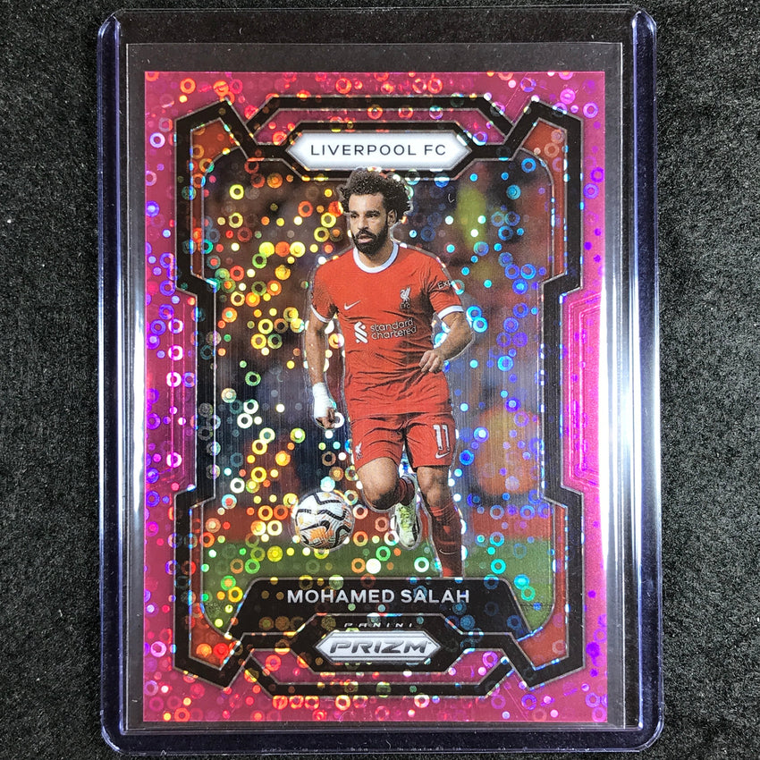 2023-24 Prizm Epl Mohamed Salah Breakaway Pink 3/149 No 73