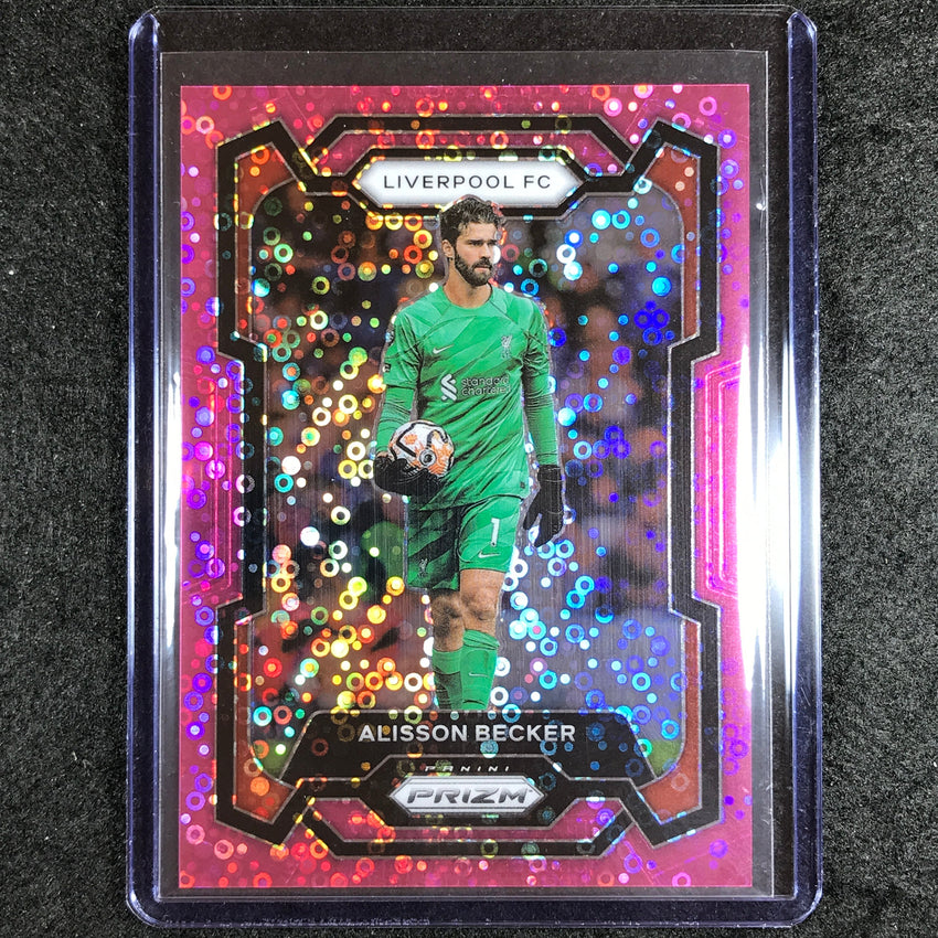 2023-24 Prizm Epl Alisson Becker Breakaway Pink 59/149 #78