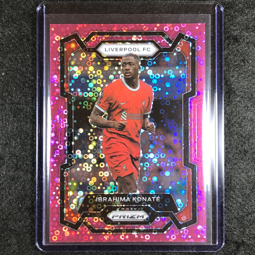 2023-24 Prizm Epl Ibrahima Konate Breakaway Pink 60/149 #82