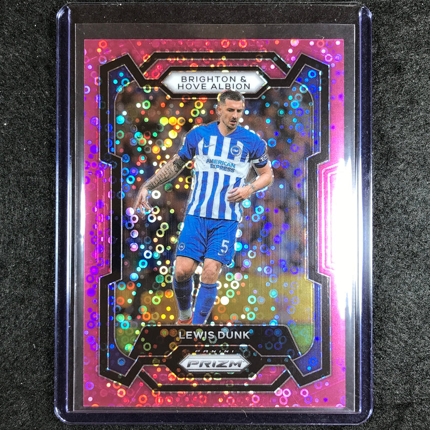 2023-24 Prizm Epl Lewis Dunk Breakaway Pink 63/149 #92
