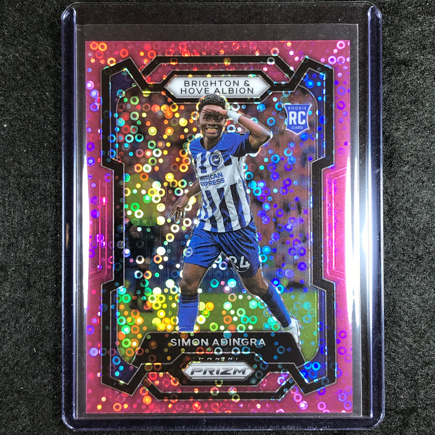 2023-24 Prizm Epl Simon Adingra Rookie Breakaway Pink 26/149 No 98
