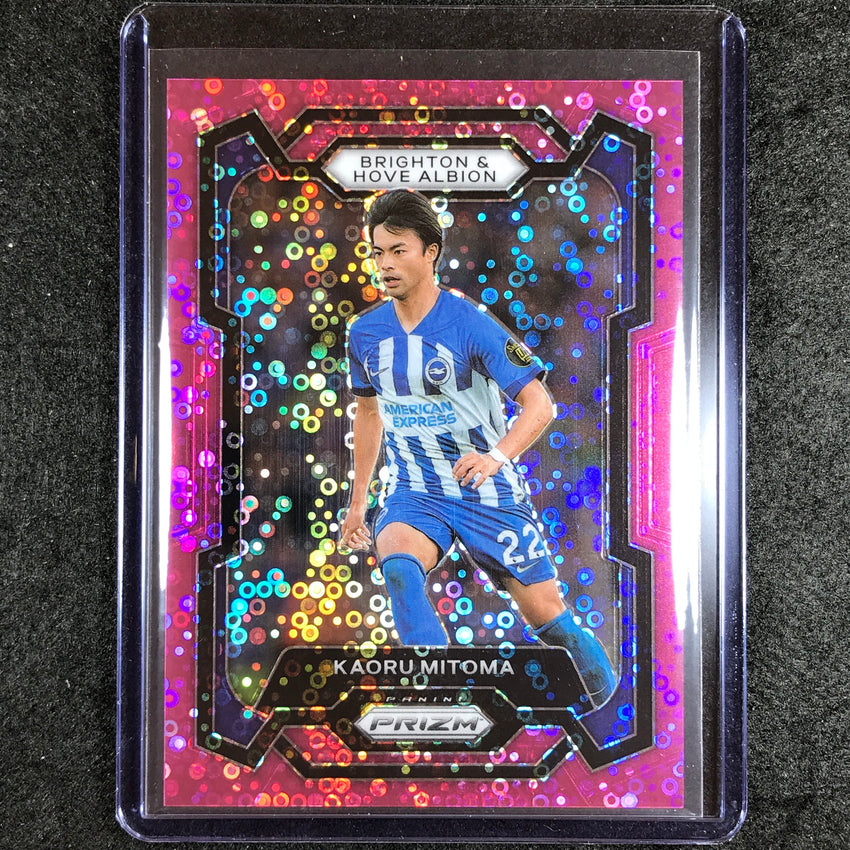 2023-24 Prizm Epl Kaoru Mitoma Breakaway Pink 2/149 No 99