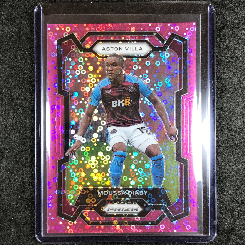 2023-24 Prizm Epl Moussa Diaby Breakaway Pink 21/149 #111