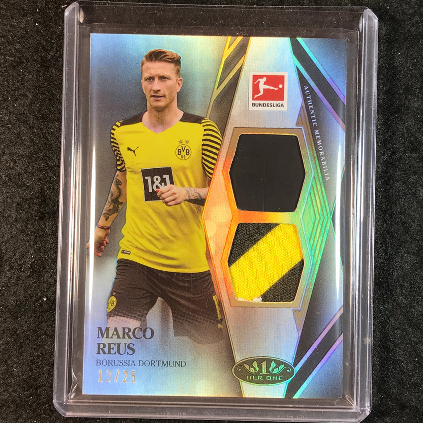 2021-22 Bundesliga Tier One MARCO REUS Tier One Dual Patch Relic 13/25