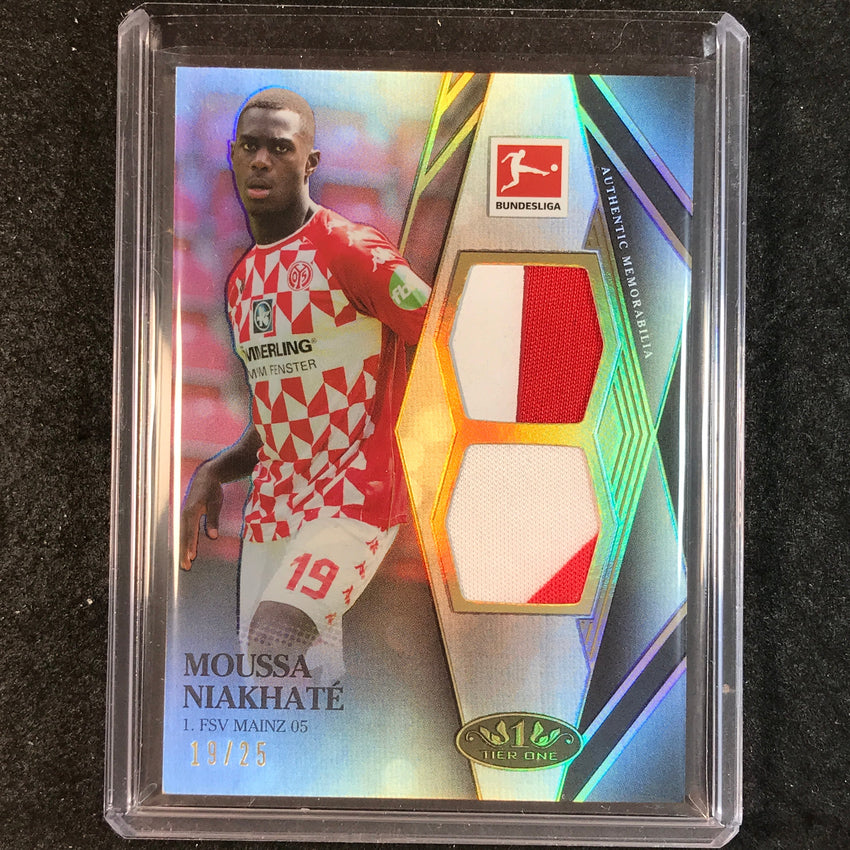 2021-22 Bundesliga Tier One MOUSSA NIAKHATE Tier One Dual Patch Relic 19/25
