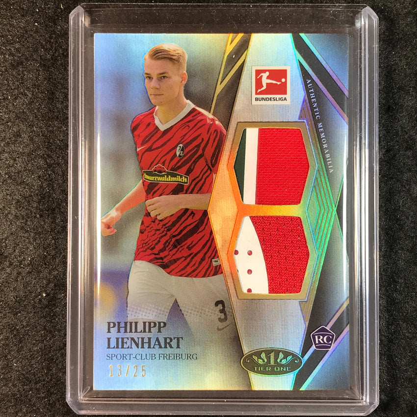2021-22 Bundesliga Tier One PHILIPP LIENHART Tier One Rookie Dual Patch 13/25