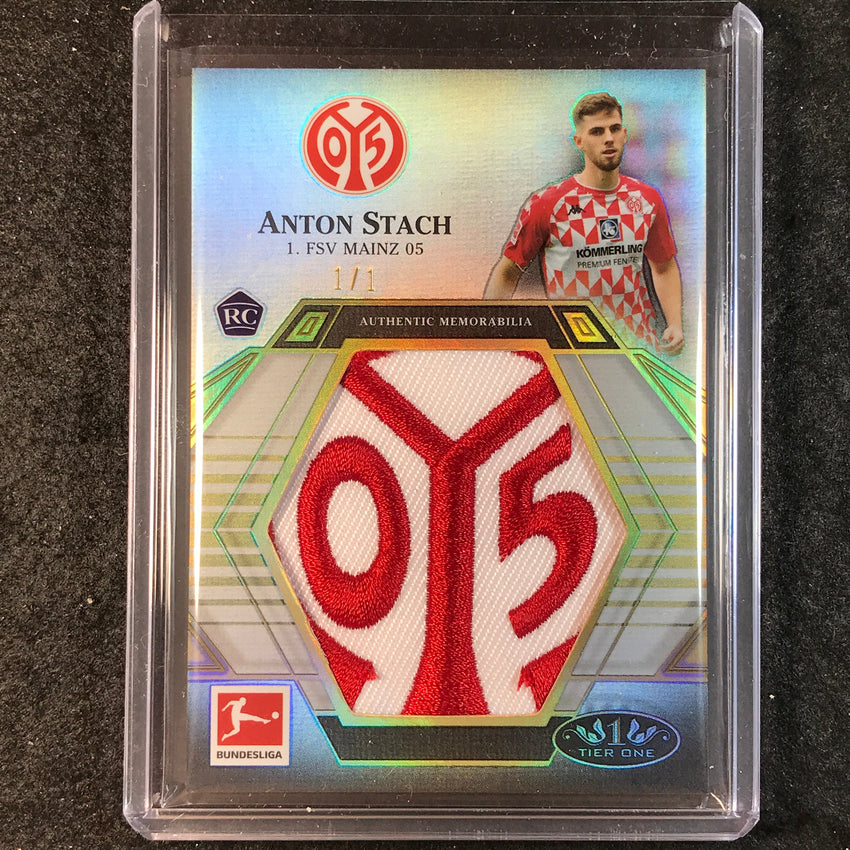 2021-22 Bundesliga Tier One ANTON STACH Prodigious Rookie Patch Platinum 1/1