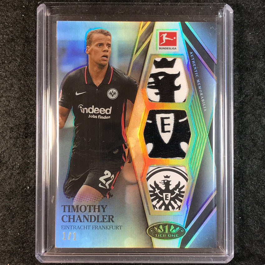2021-22 Bundesliga Tier One TIMOTHY CHANDLER Tier One Triple Patch Relic 1/1