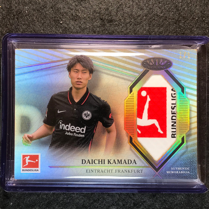 2021-22 Bundesliga Tier One DAICHI KAMADA Tier One Match Ball Relic 1/1