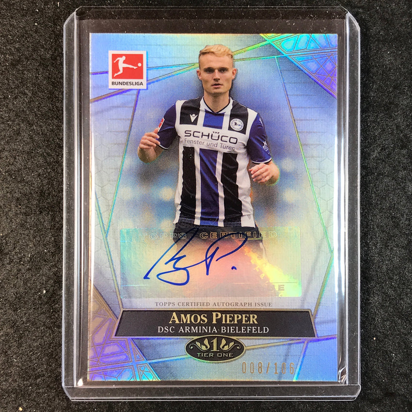 2021-22 Bundesliga Tier One AMOS PIEPER The Wall Auto 8/106