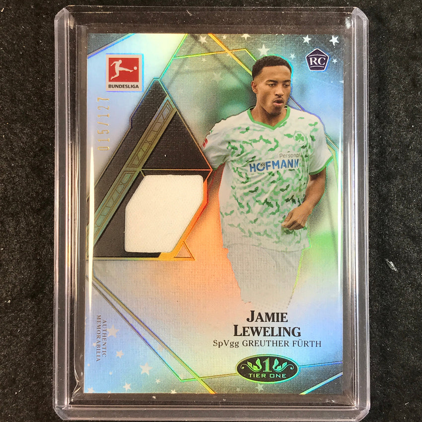 2021-22 Bundesliga Tier One JAMIE LEWELING Magic Skills Rookie Relic 15/127