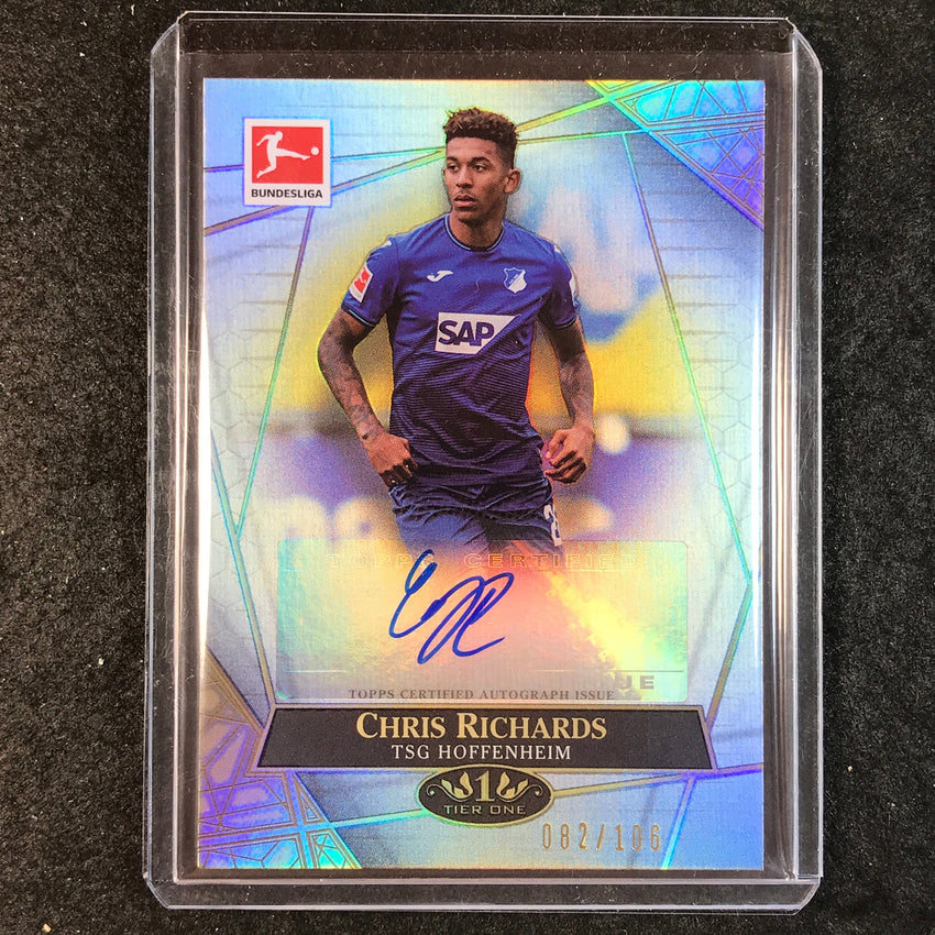 2021-22 Bundesliga Tier One CHRIS RICHARDS The Wall Auto 82/106