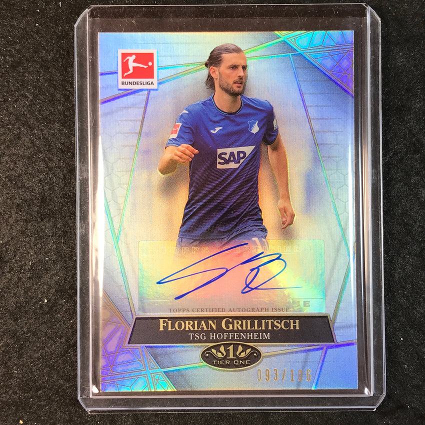 2021-22 Bundesliga Tier One FLORIAN GRILLITSCH The Wall Auto 93/106